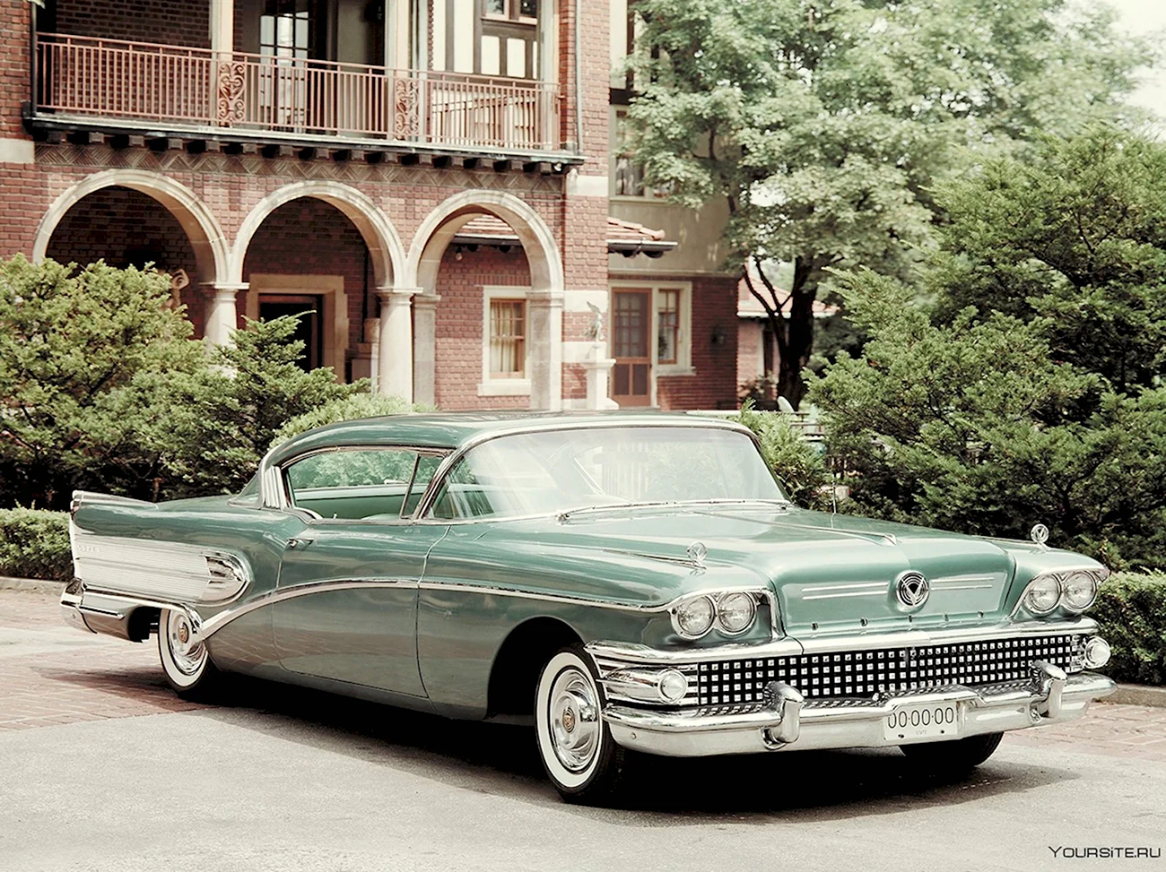 1958 Buick Roadmaster Riviera. Картинка