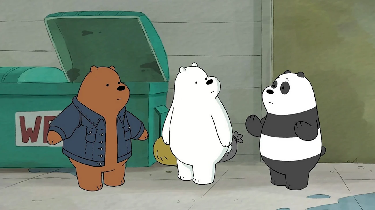 3 Медведя мультик Картун нетворк. Картинка из мультфильма