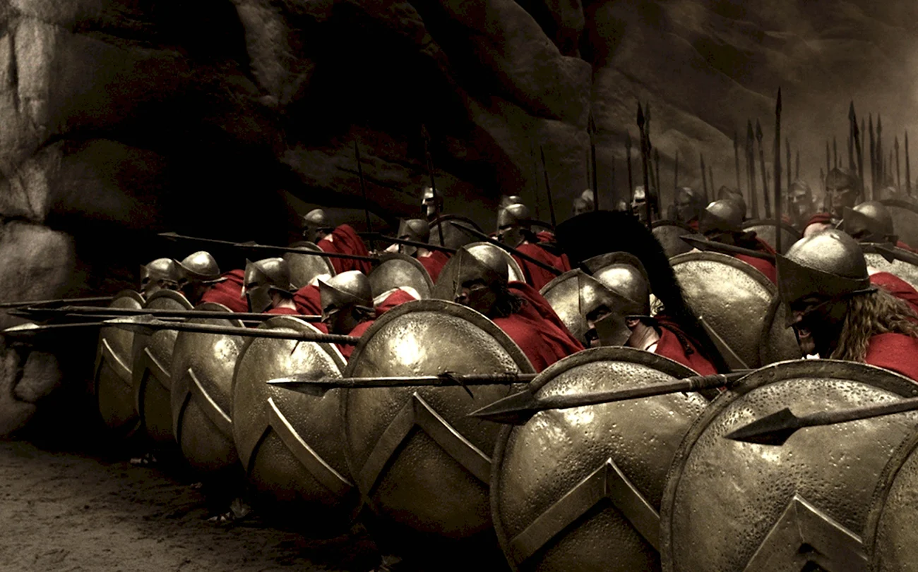300 Спартанцев армия Ксеркса. Картинка