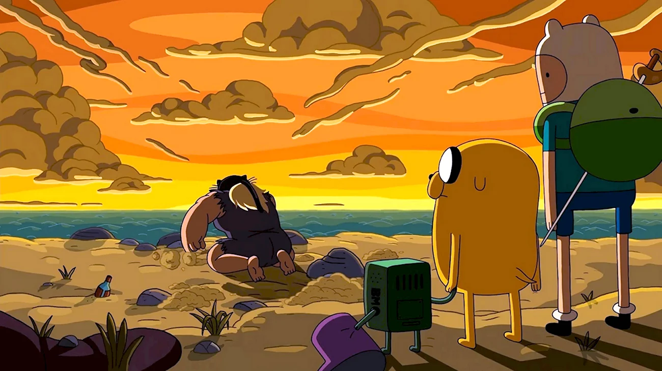 Adventure time война грибов. Картинка из мультфильма