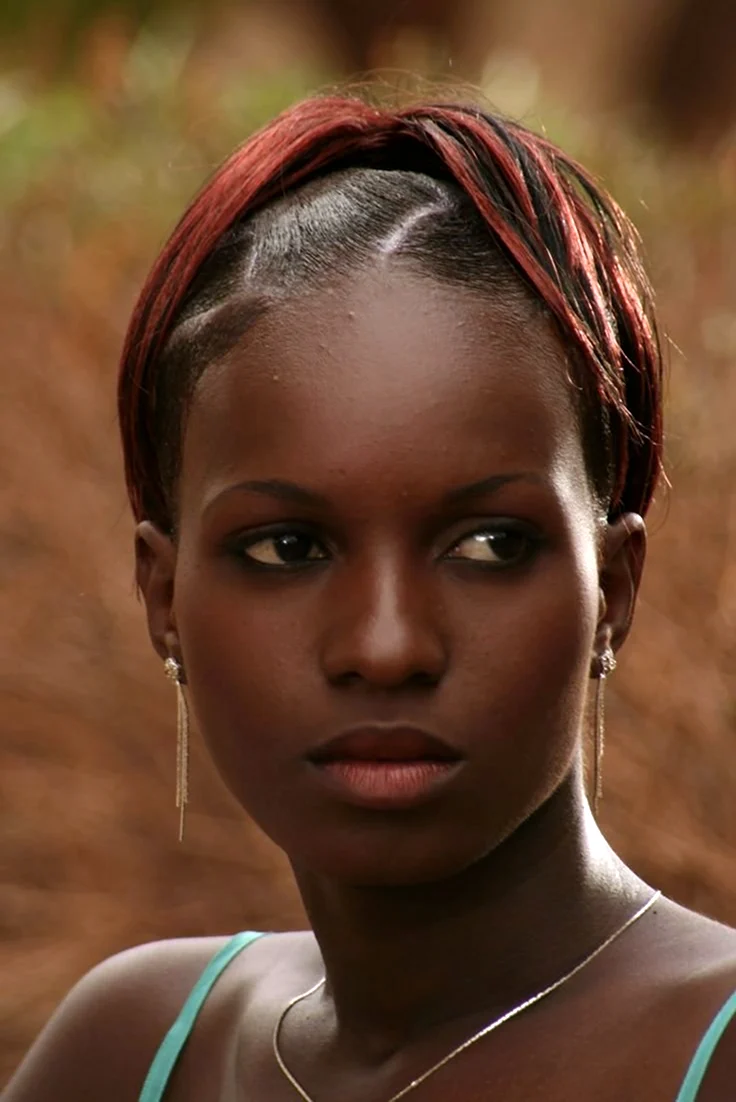 Африкан Брэйдс. Красивая девушка