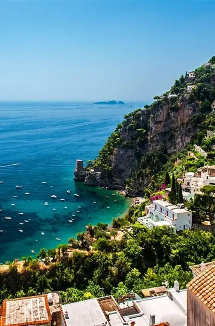 Амальфийское побережье Amalfi Coast Италия. Картинка