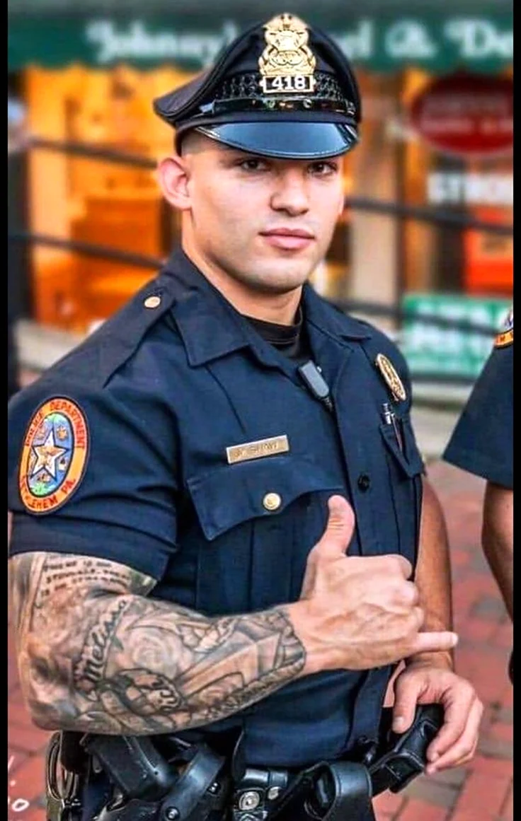 Американский полицейский. Красивая картинка