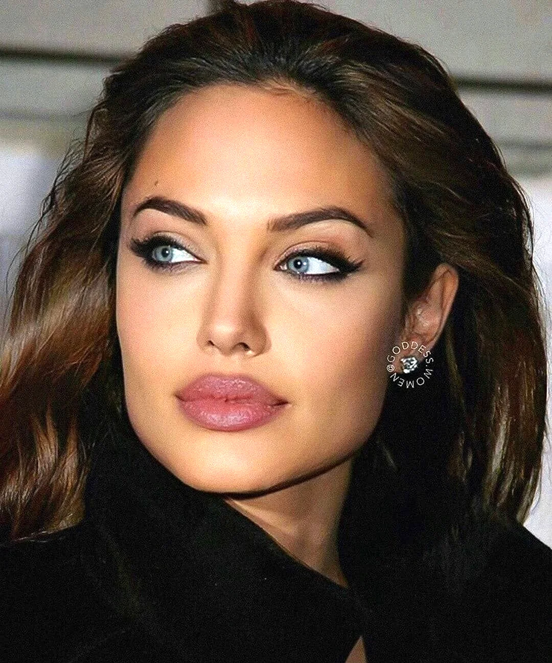 Анджелина Джоли брови 2019. Красивая девушка