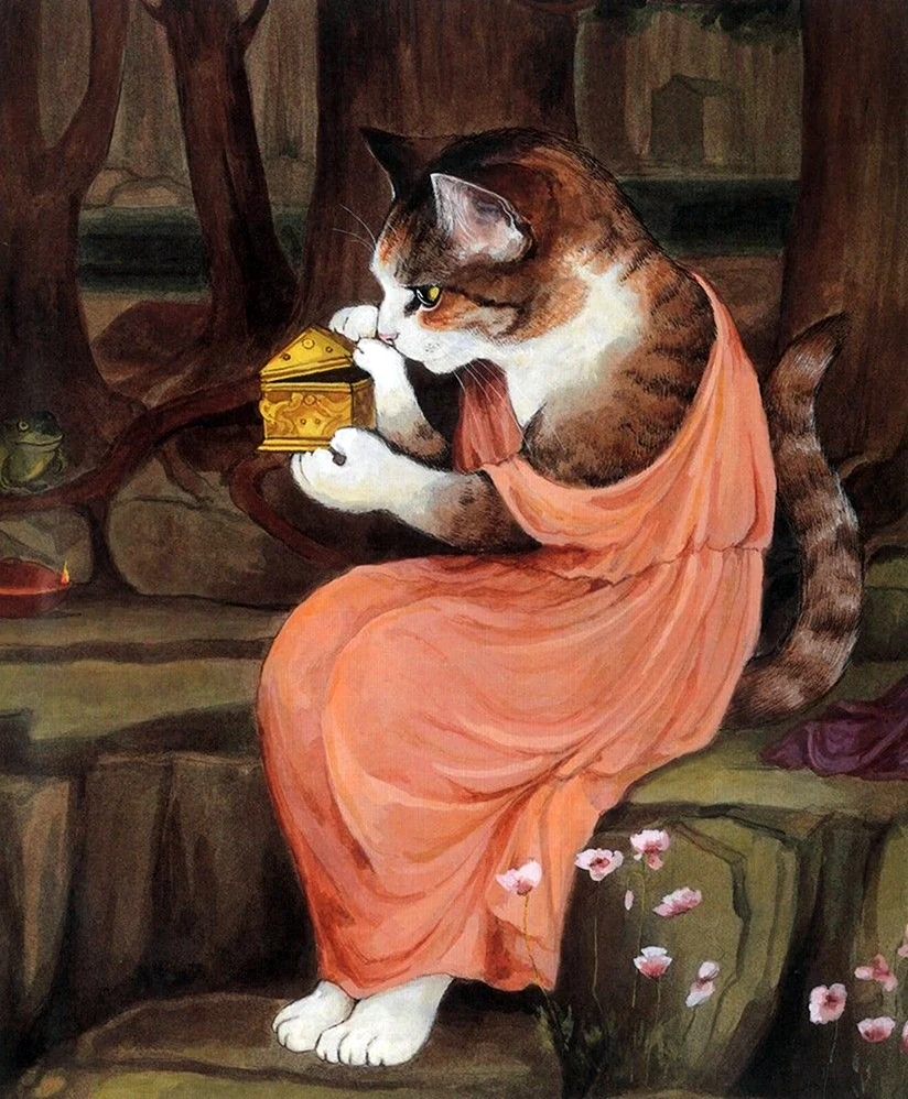 Английская художница Сьюзан Херберт. Красивое животное