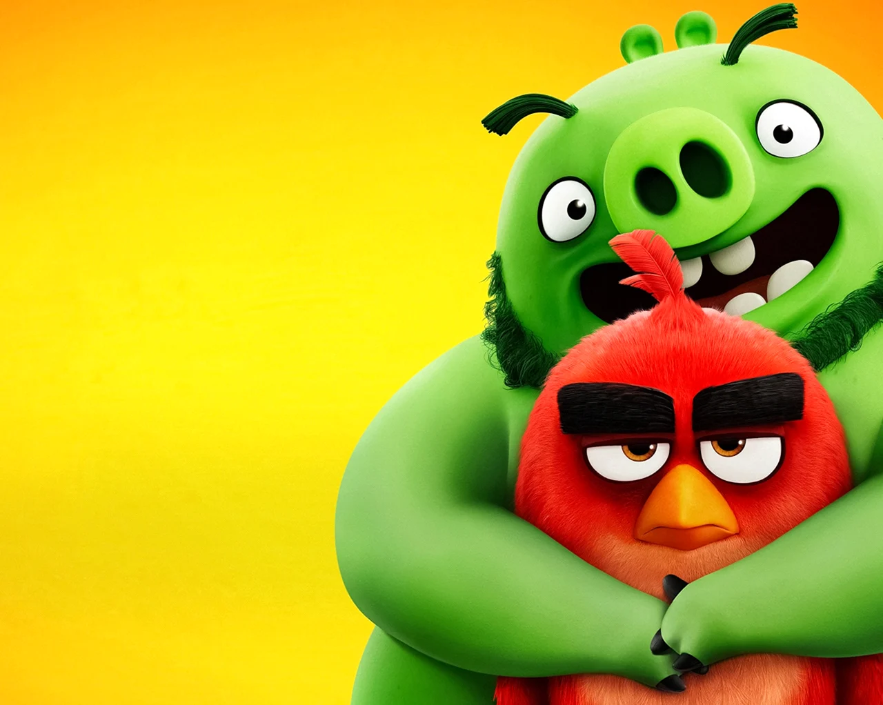 Angry Birds 2 Леонард. Картинка из мультфильма