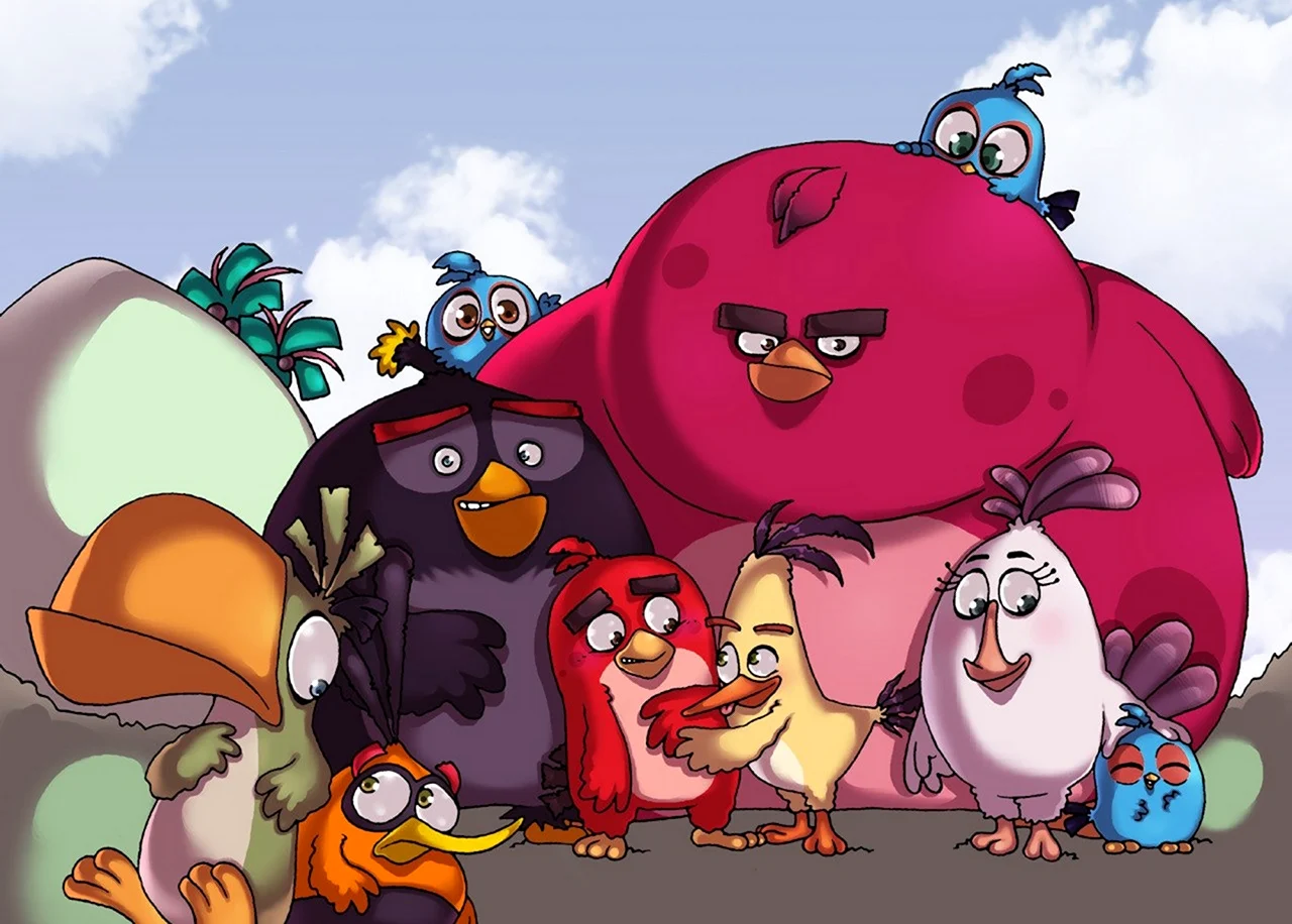 Angry Birds 2 Теренс. Картинка из мультфильма