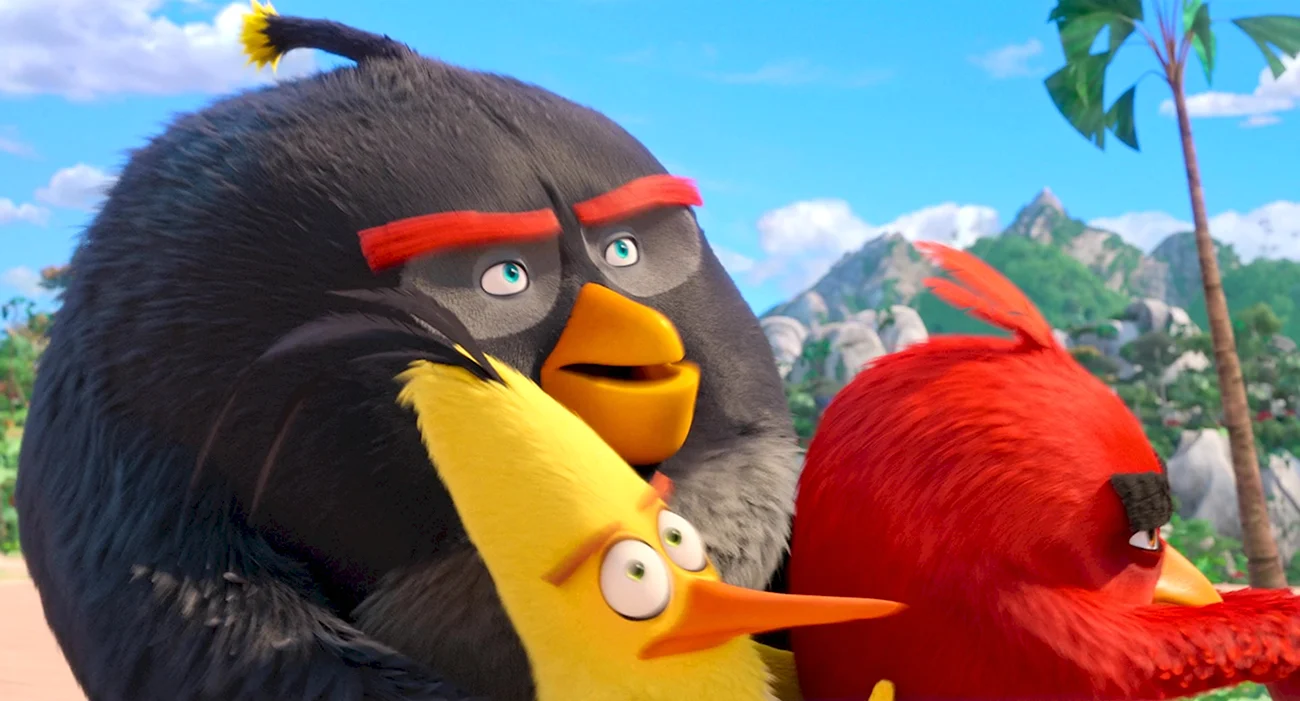 Angry Birds 2 в кино. Картинка из мультфильма