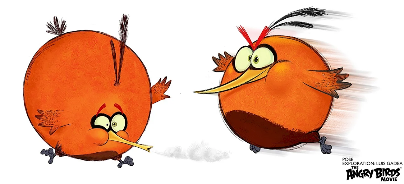 Angry Birds Бабблз. Картинка из мультфильма