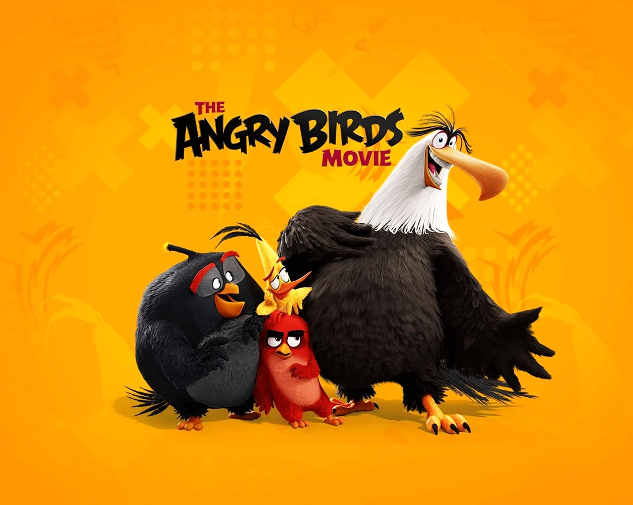 Angry Birds могучий орёл. Картинка из мультфильма