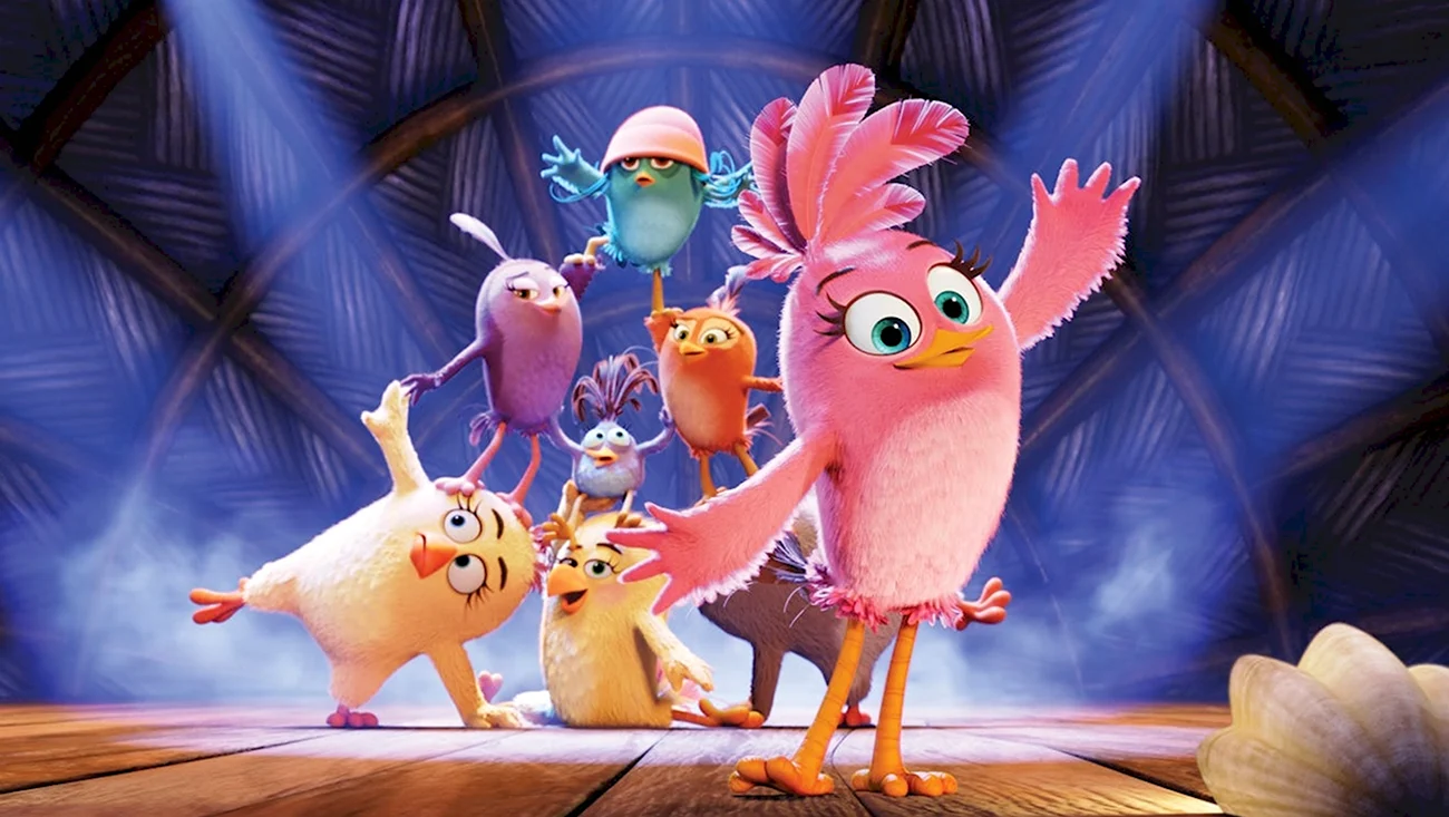 Angry Birds movie Стэлла. Картинка из мультфильма