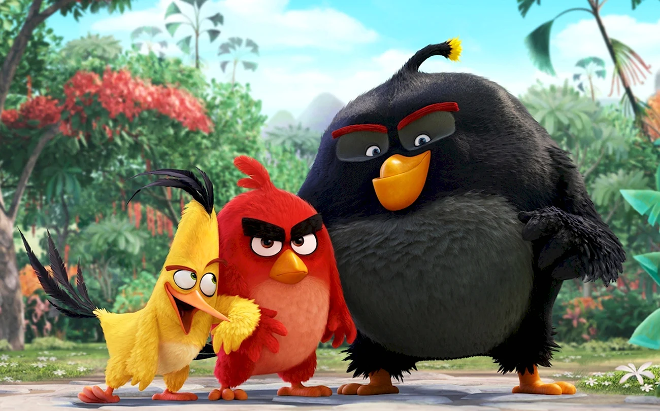 Angry Birds мультфильм. Картинка из мультфильма