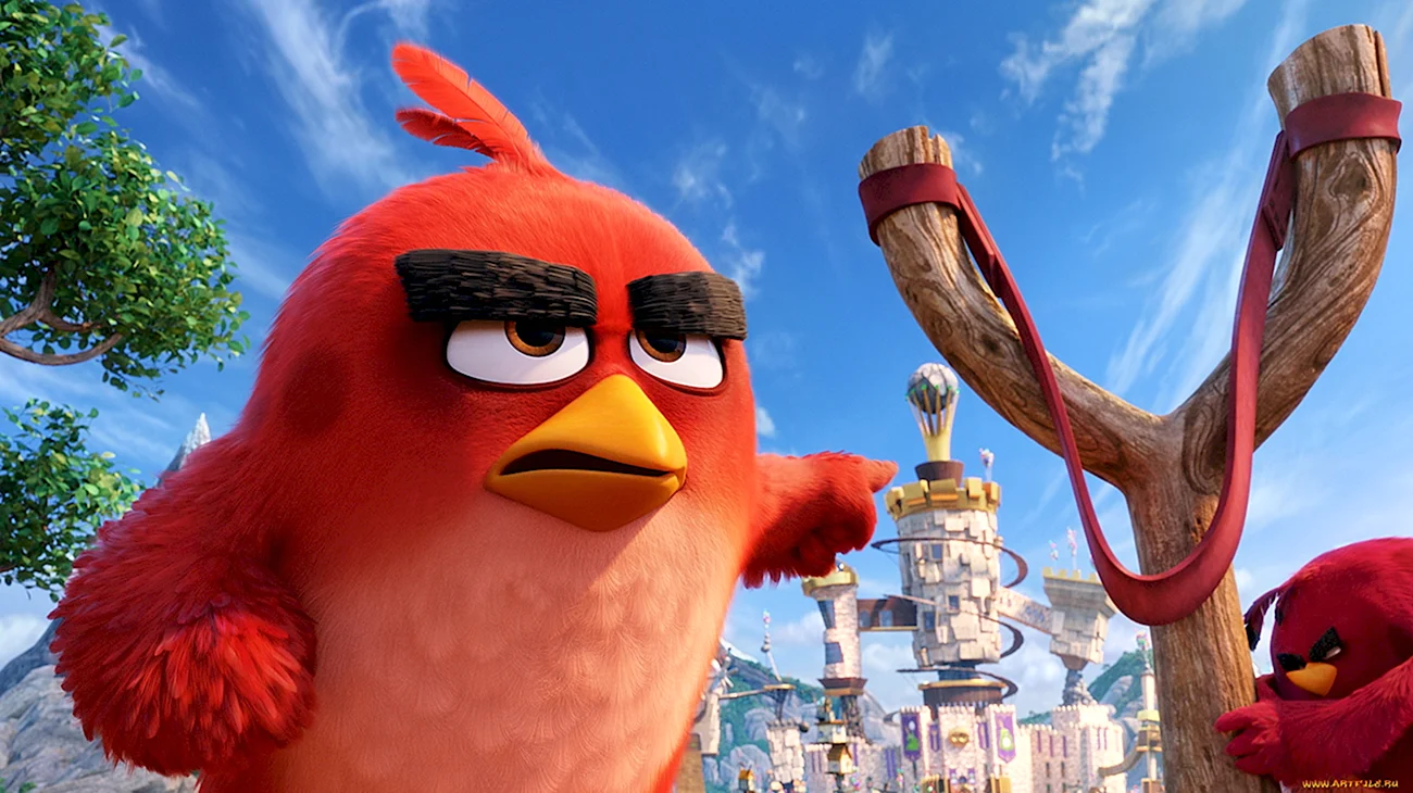 Angry Birds мультфильм. Картинка из мультфильма