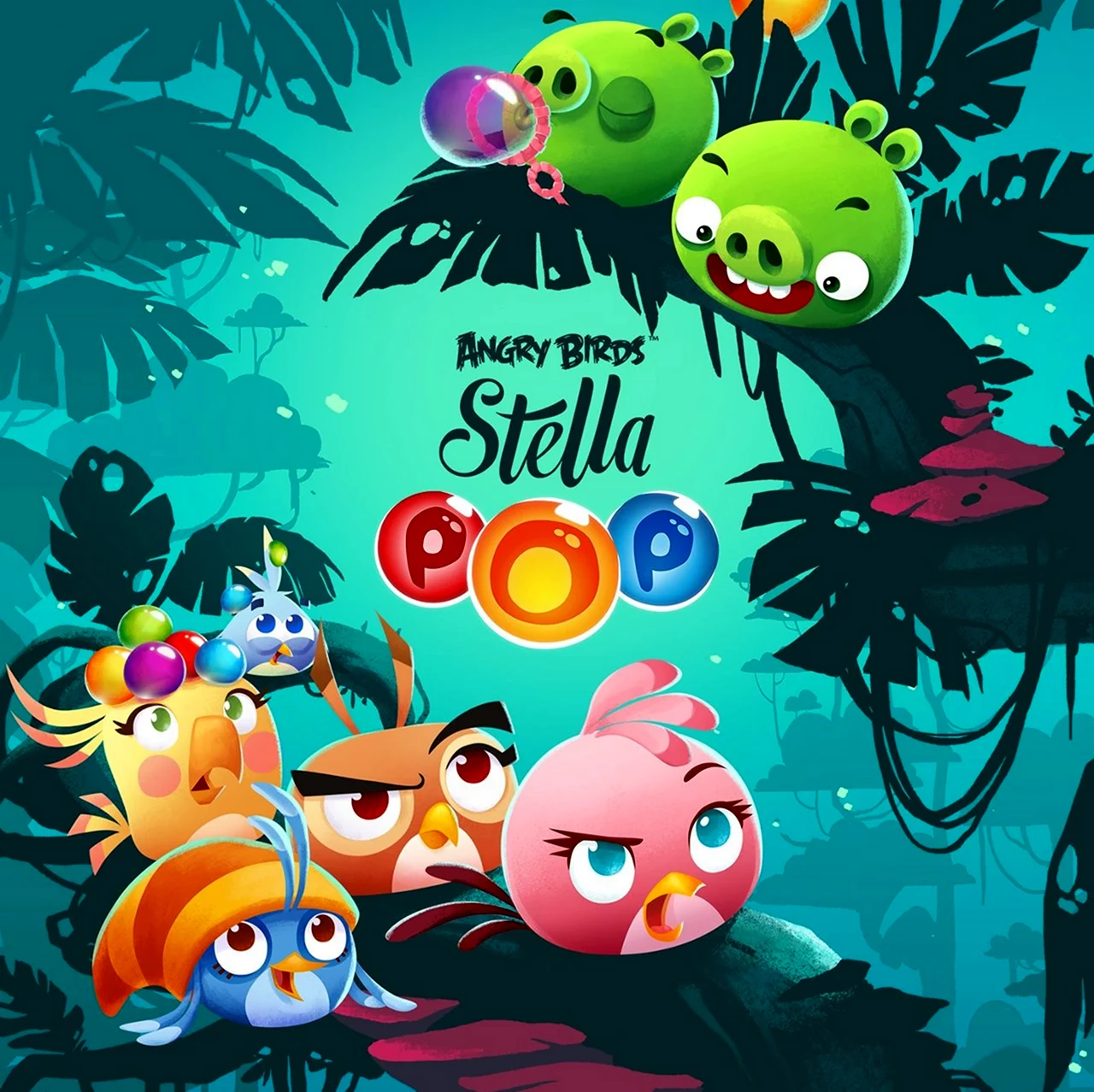 Angry Birds Stella Pop игра. Картинка из мультфильма