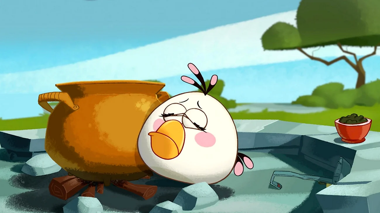 Angry Birds СТС. Картинка из мультфильма