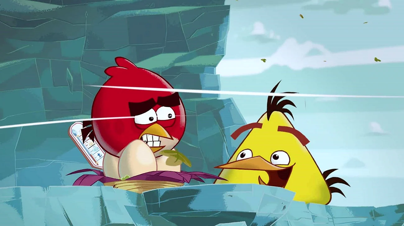 Angry Birds toons. Картинка из мультфильма