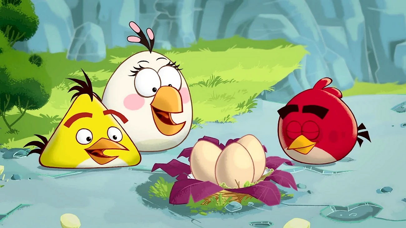 Angry Birds toons СТС. Картинка из мультфильма
