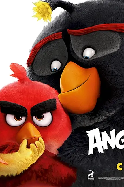 Angry Birds в кино 2016 Постер. Картинка из мультфильма