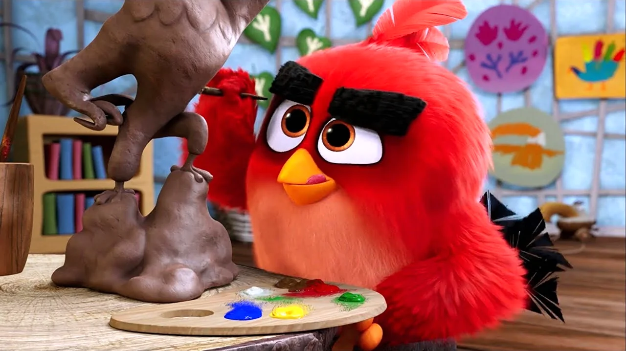 Angry Birds в кино Матильда. Картинка из мультфильма