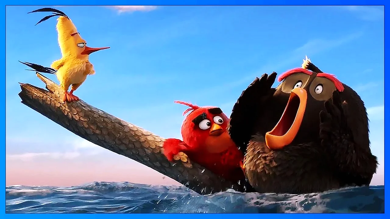 Angry Birds в кино мультфильм 2016. Картинка из мультфильма