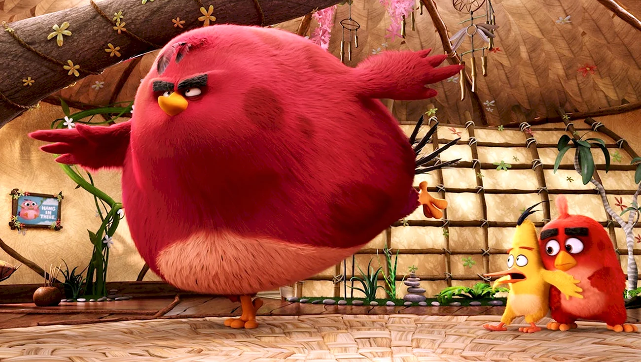 Angry Birds в кино Теренс. Картинка из мультфильма