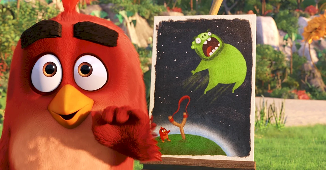 Angry Birds в кино Теренс и Матильда. Картинка из мультфильма