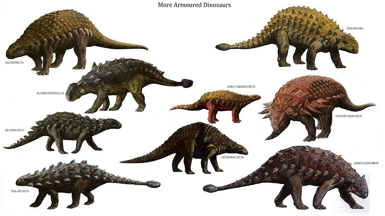 Анкилозавр Спинозавр. Картинка