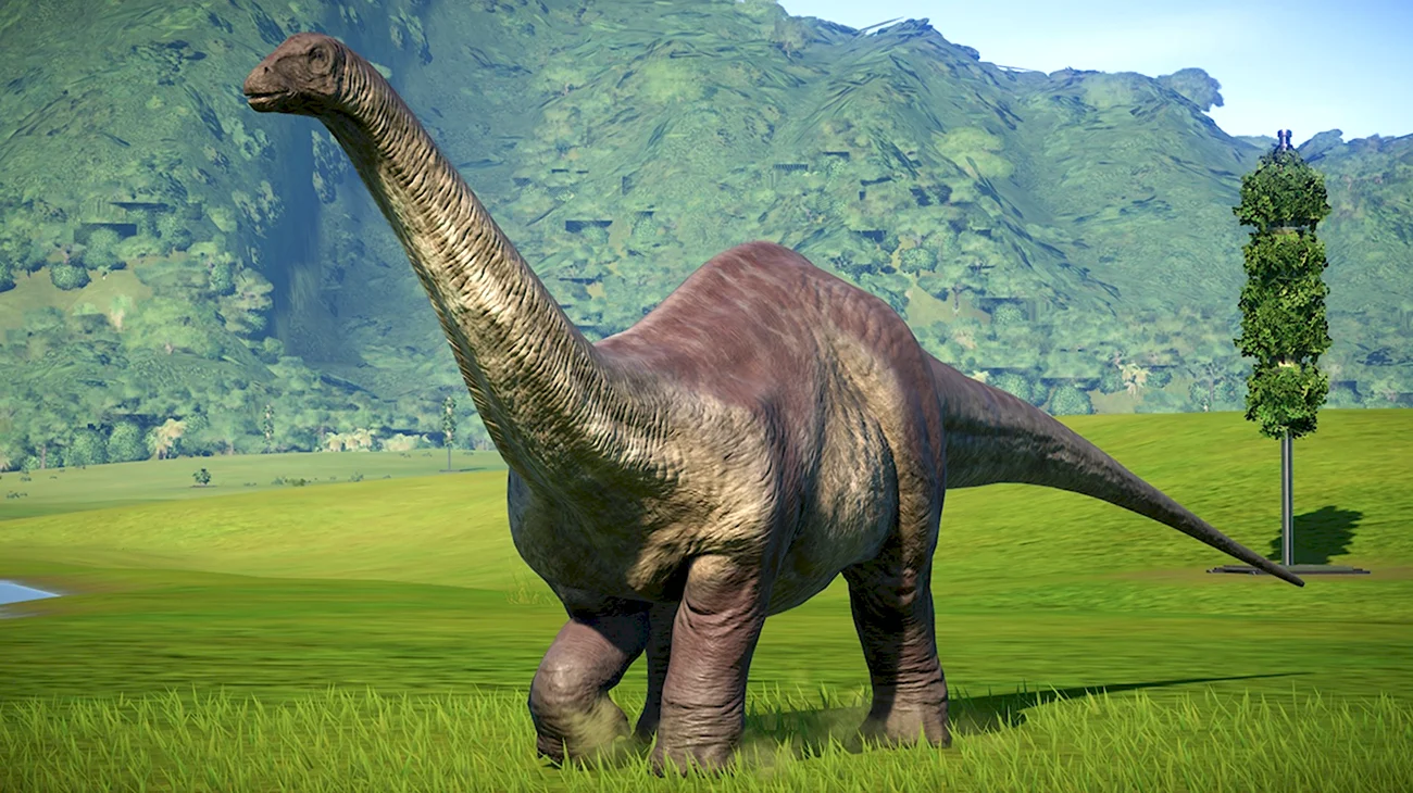 Апатозавр мир Юрского периода. Картинка