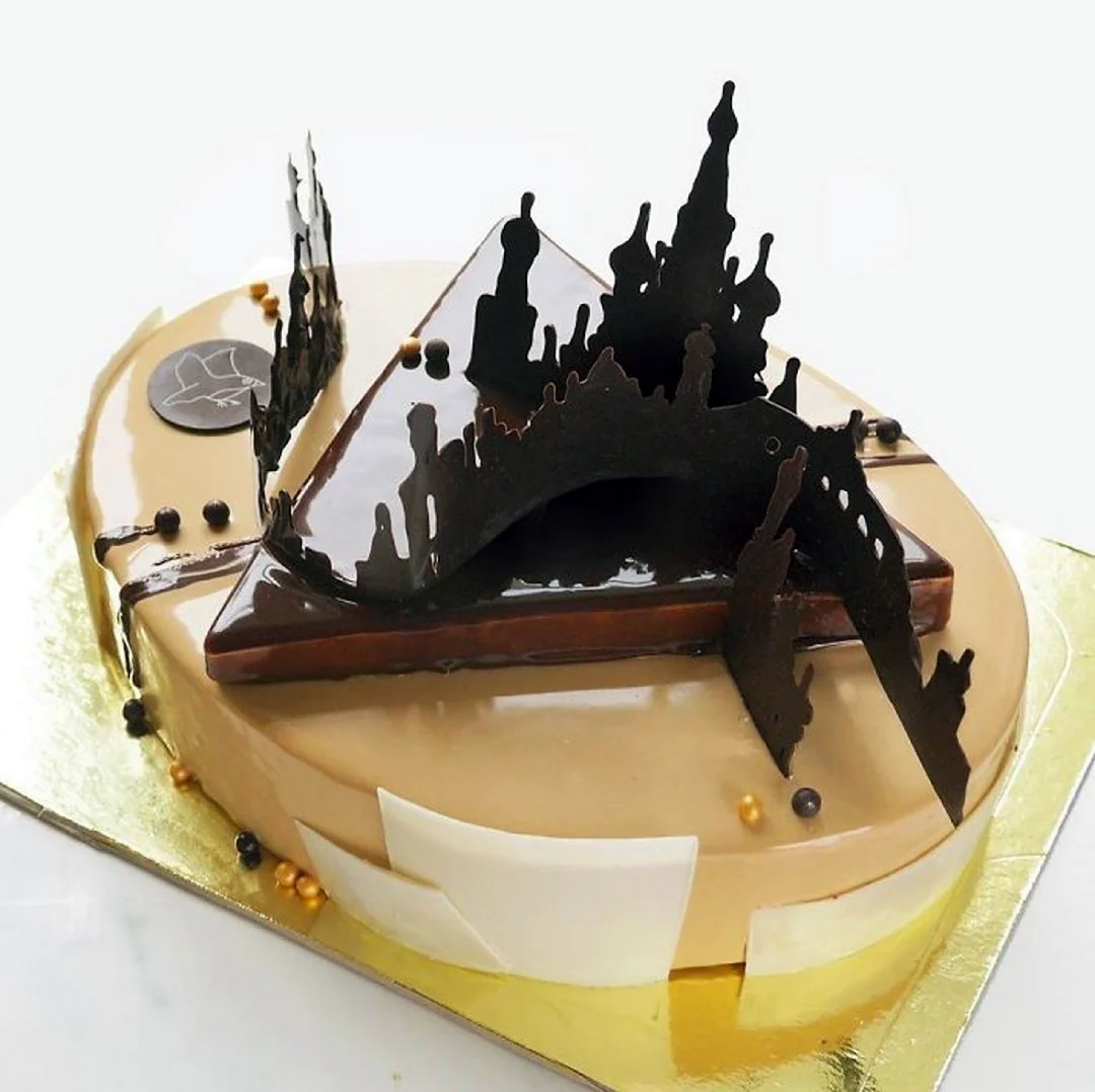 Архитектурный торт. Красивая картинка