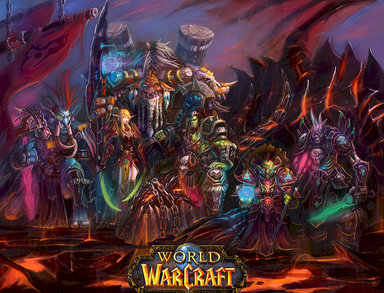 Армия орды Warcraft. Картинка