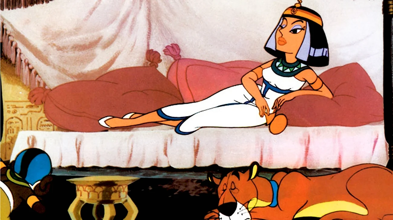 Астерикс и Клеопатра 1968. Картинка из мультфильма
