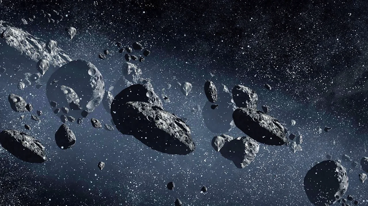 Астероиды. Картинка