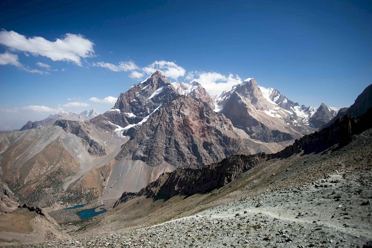 Атакские горы Таджикистан. Красивая картинка