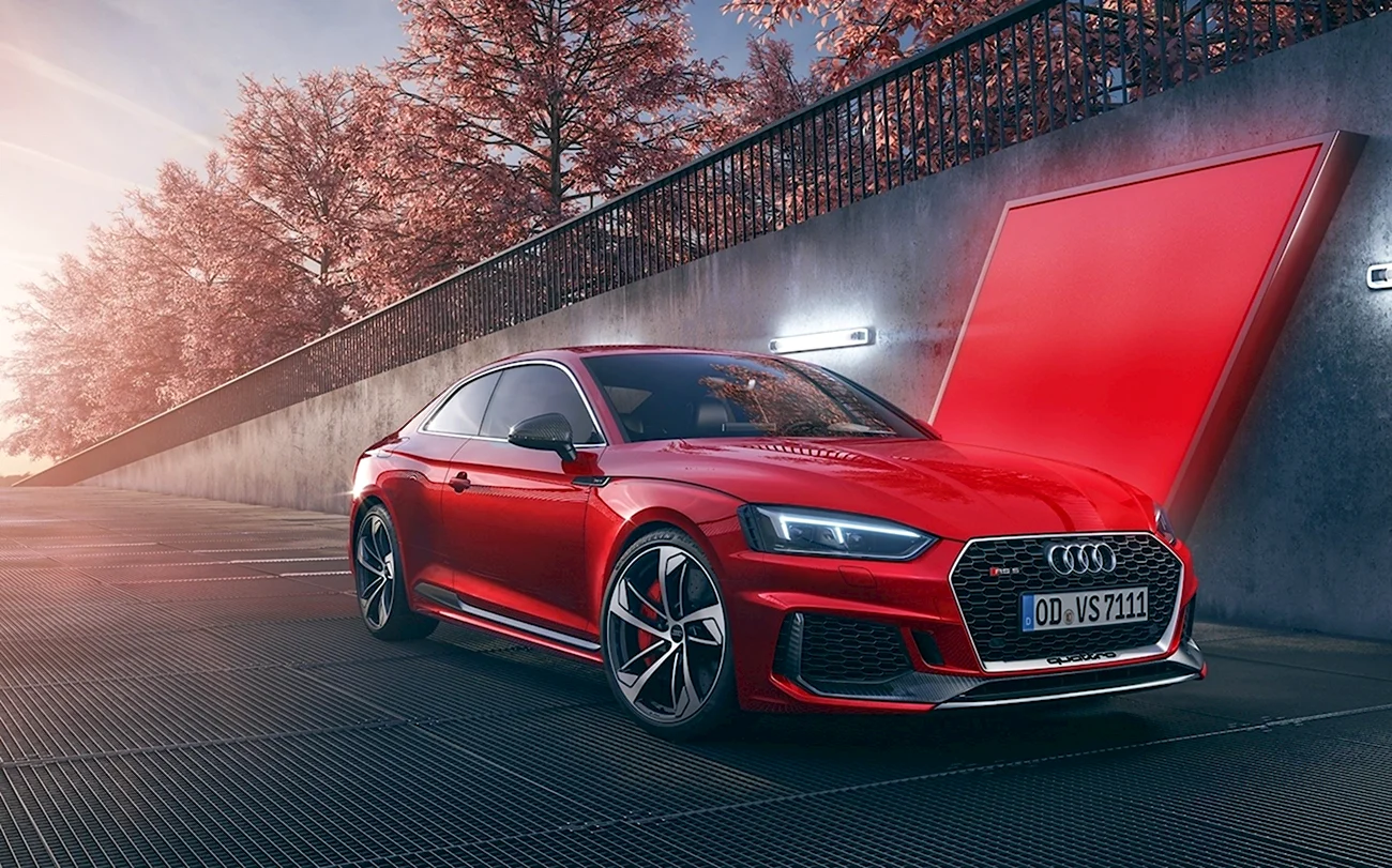 Audi rs5 Red. Картинка