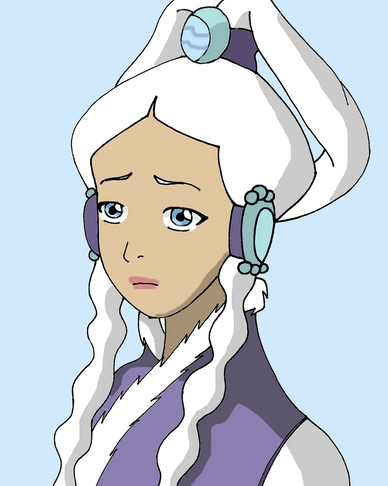 Аватар Легенда об Аанге принцесса Юи. Картинка из мультфильма