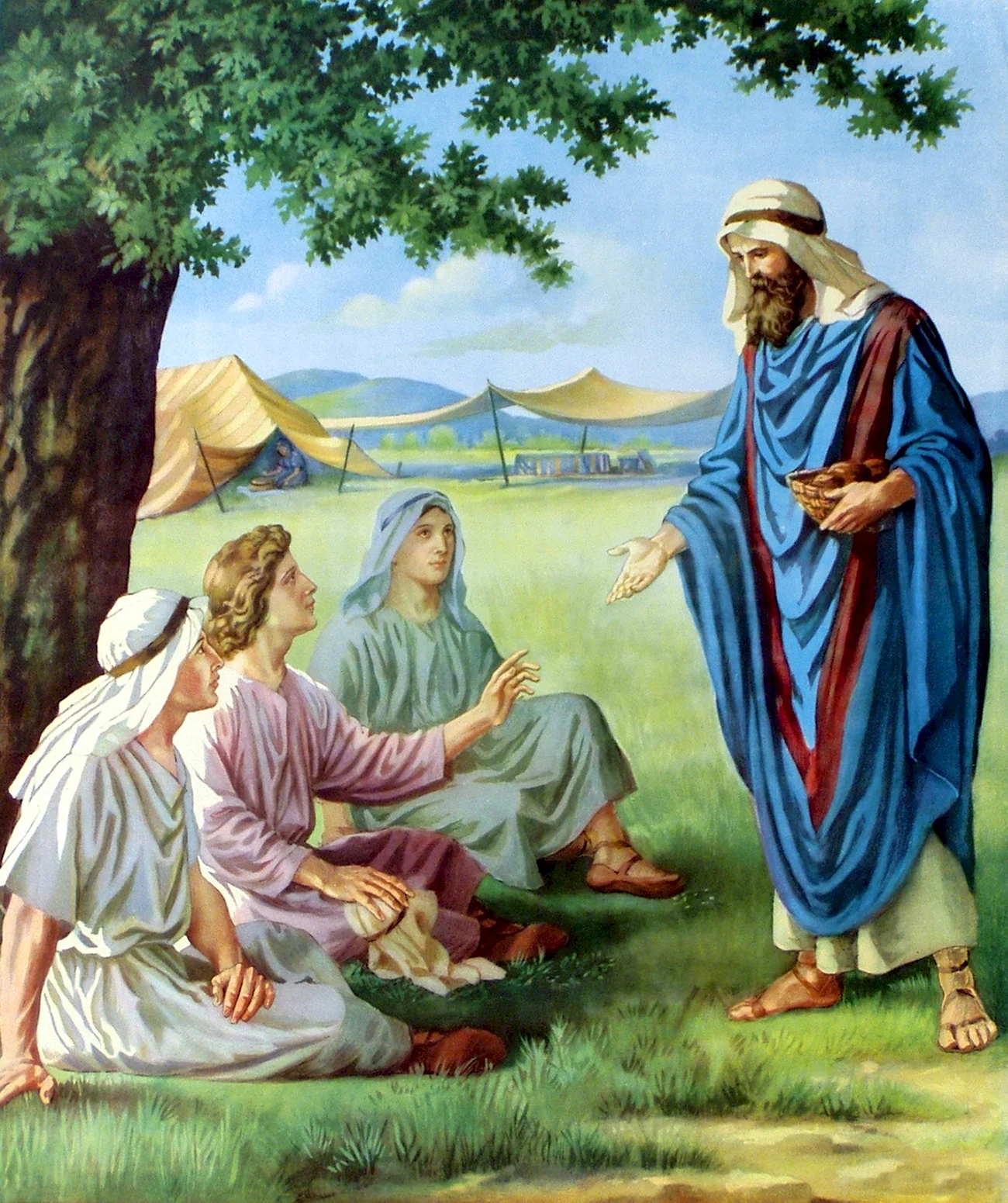 Авраам и Сарра. Картинка