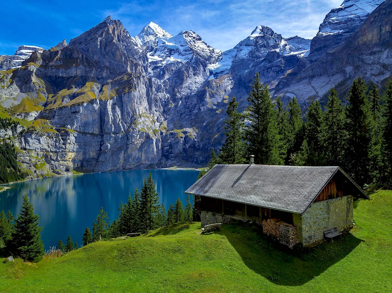 Австрия Альпы. Красивая картинка