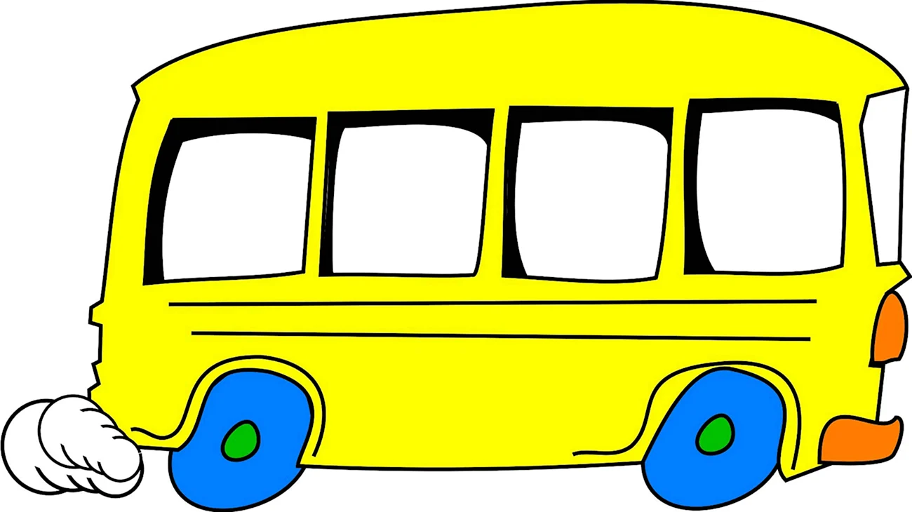 Автобус рисунок. Картинка