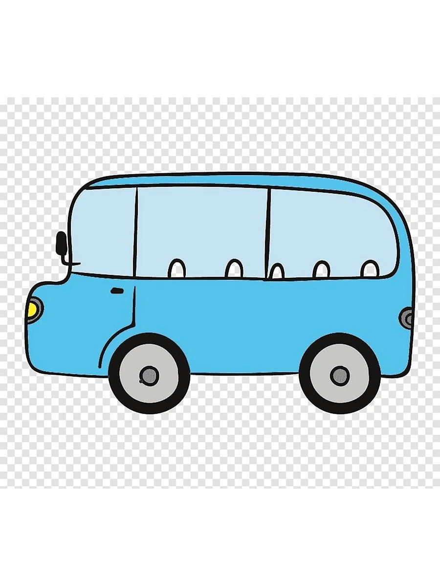 Автобус рисунок. Картинка