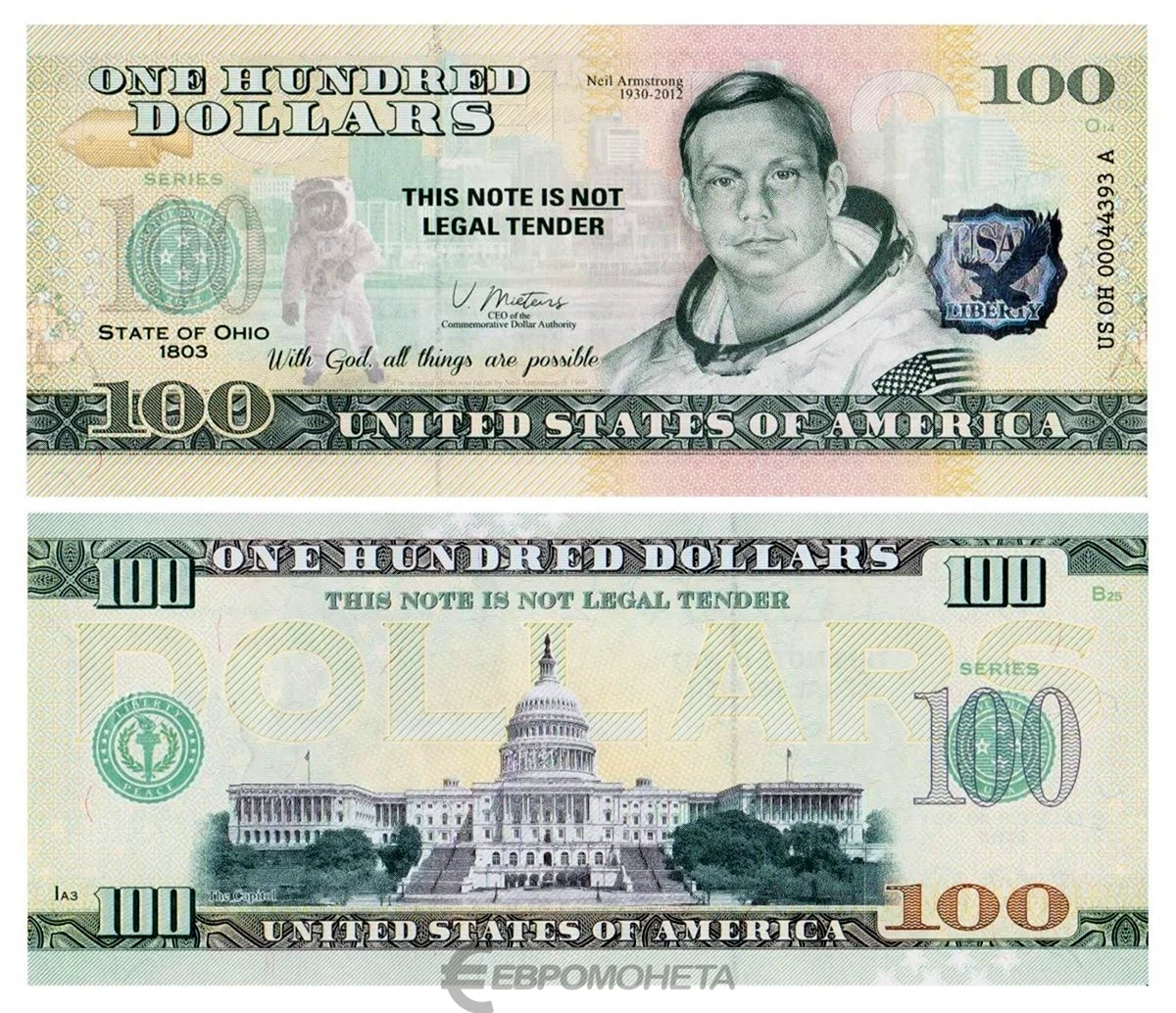 Банкноты долларов США. Картинка