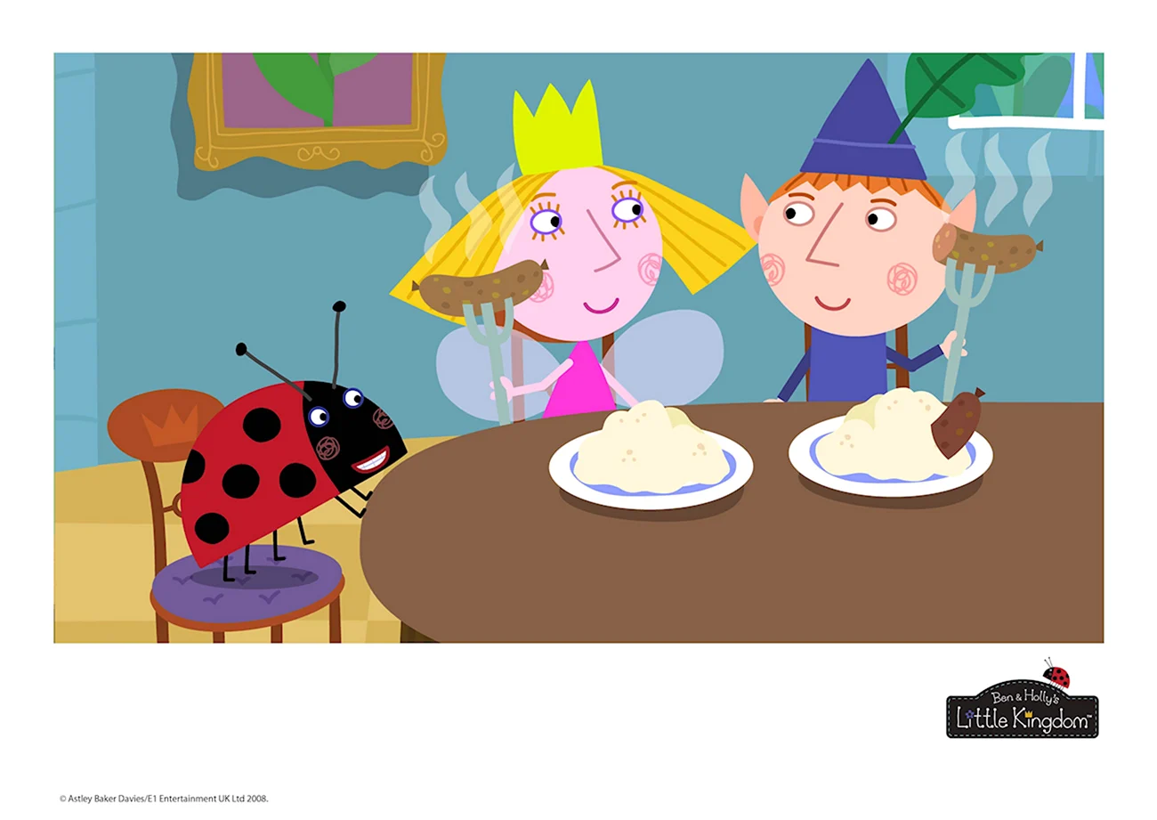 Ben and Holly little Kingdom Holly. Картинка из мультфильма