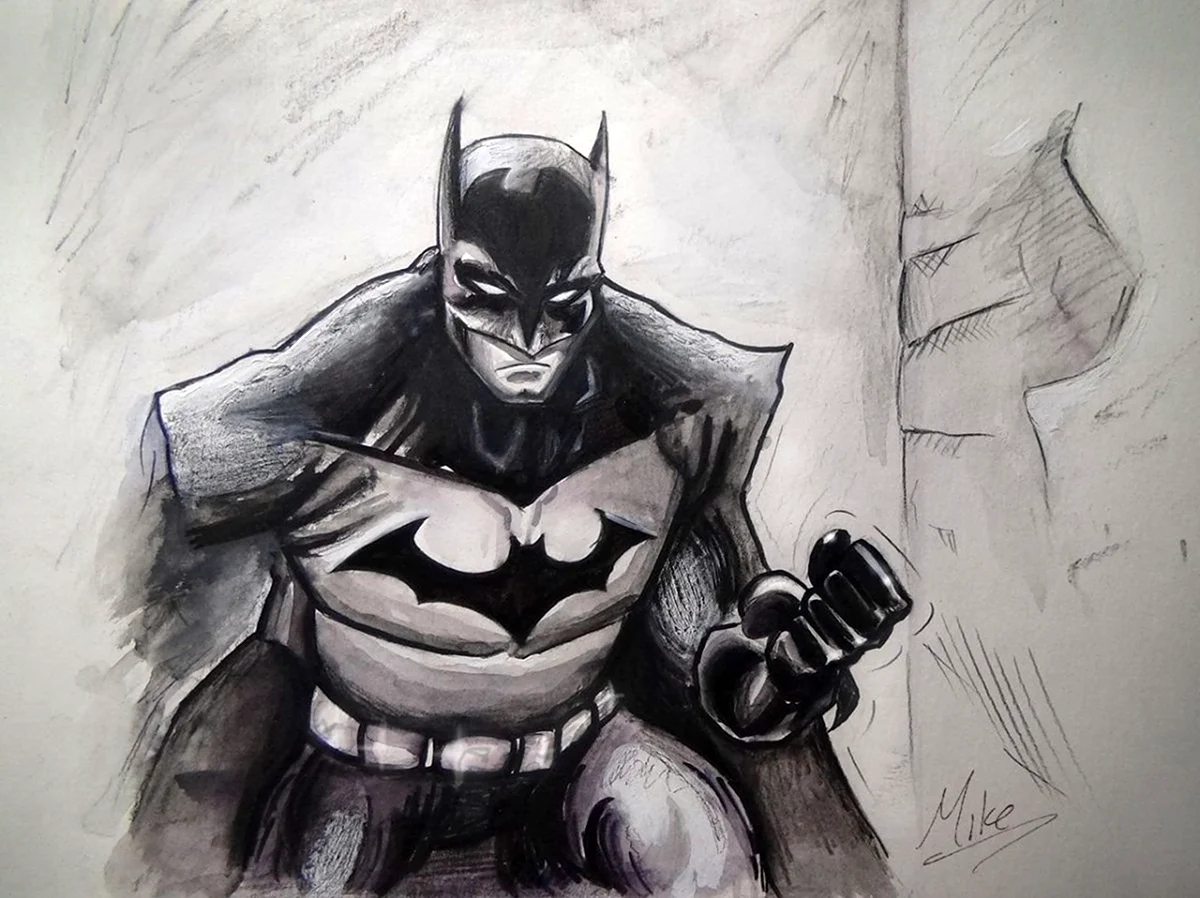 Бэтмен для рисования. Для срисовки