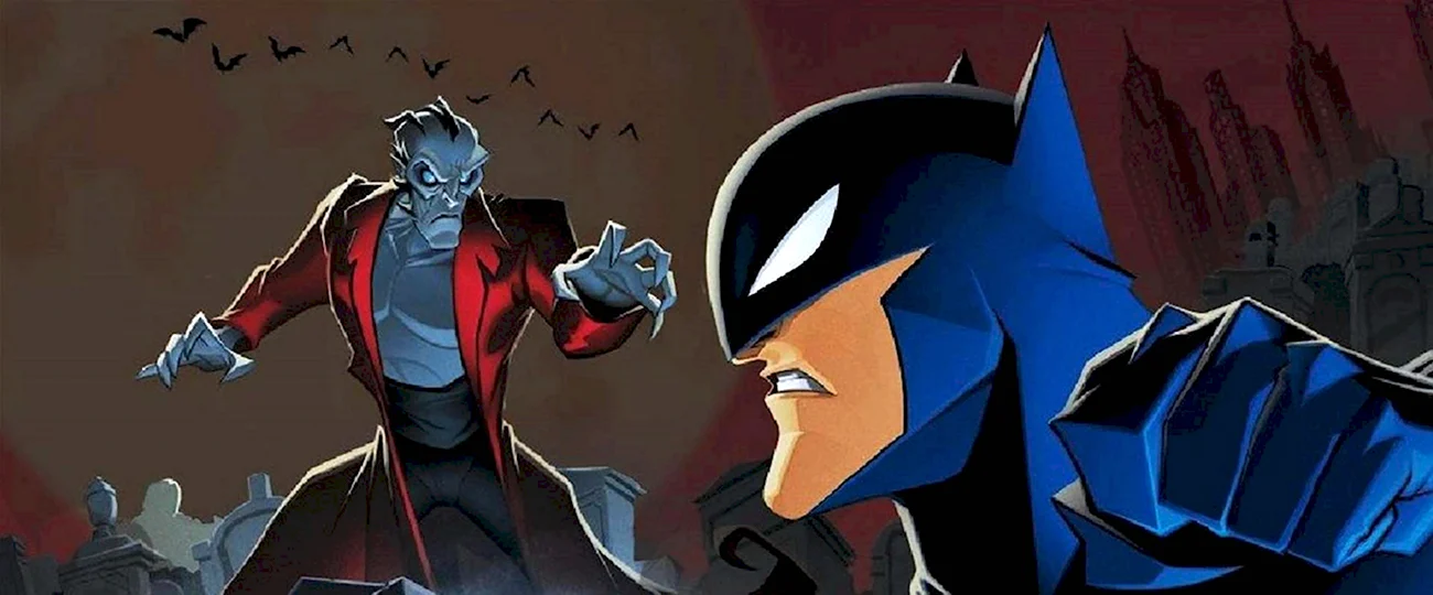 Бэтмен против Дракулы мультфильм 2005. Картинка