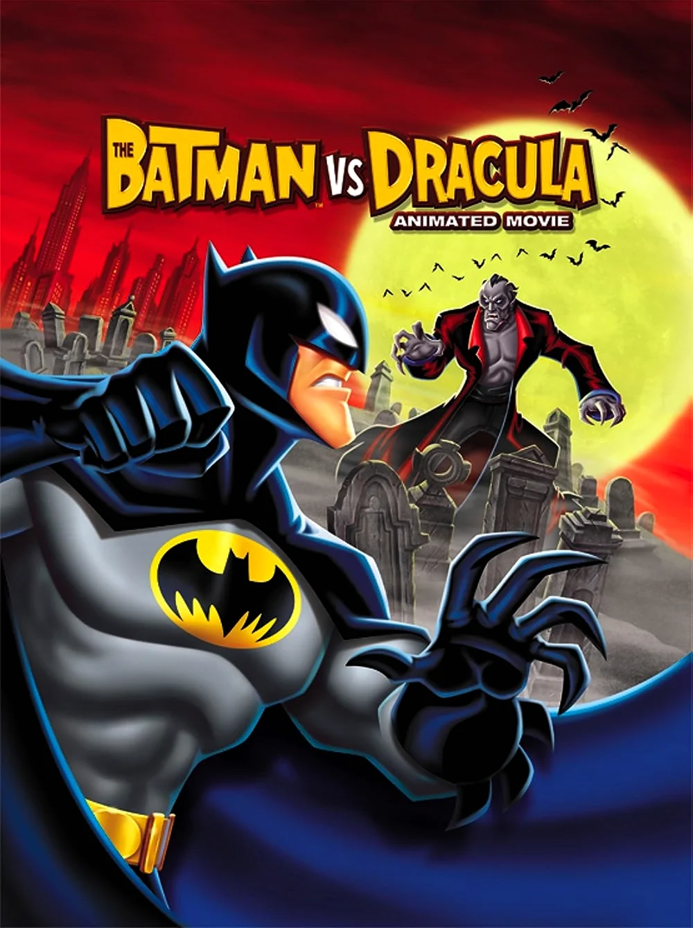 Бэтмен против Дракулы мультфильм 2005. Картинка
