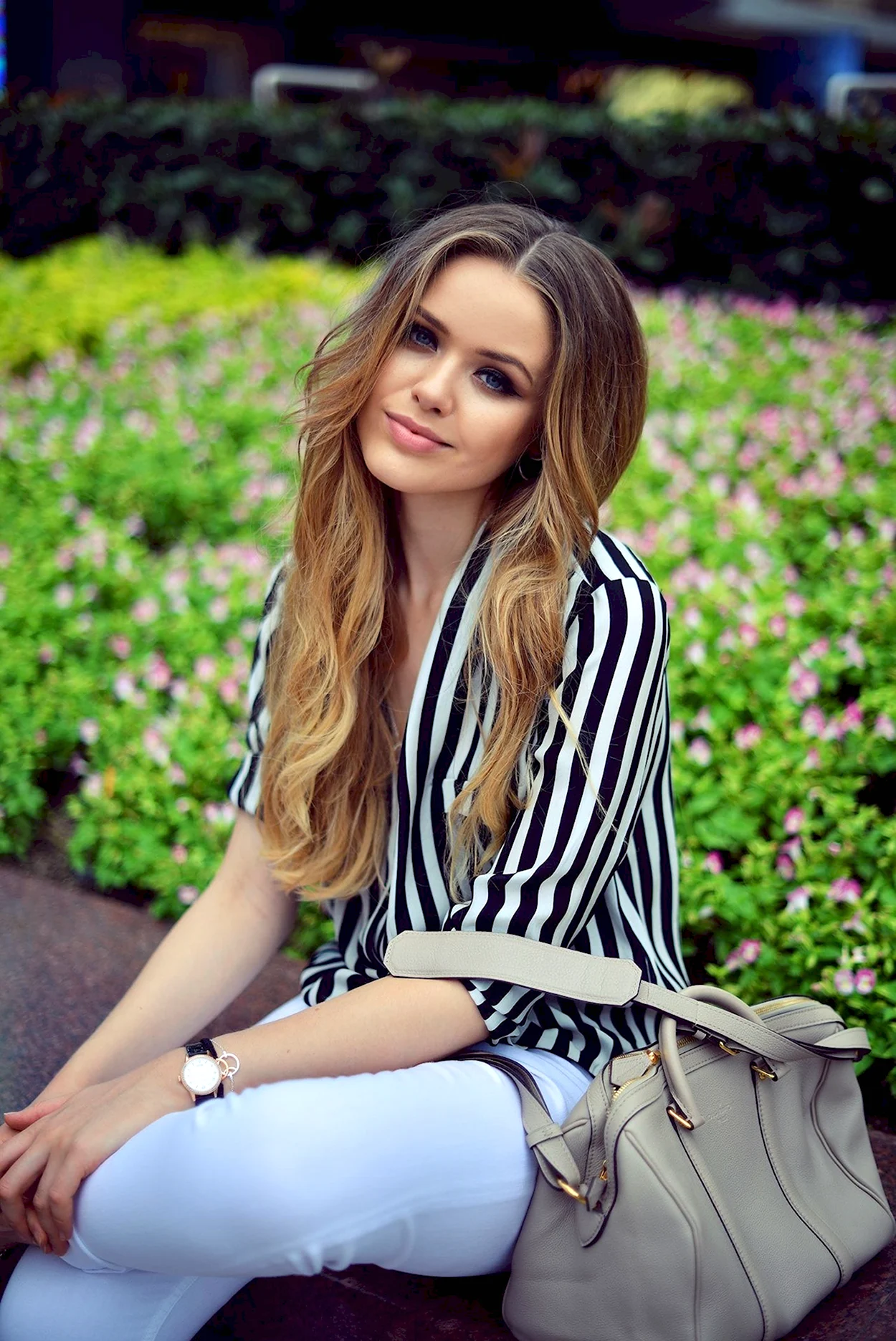 Блоггер Кристина Базан. Красивая девушка