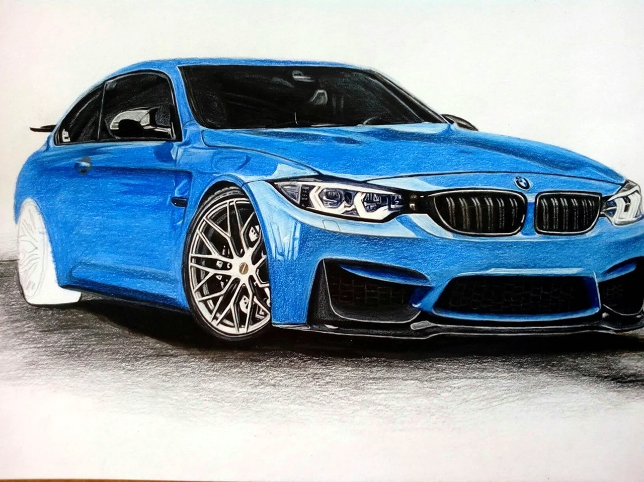 BMW m5 арт. Для срисовки