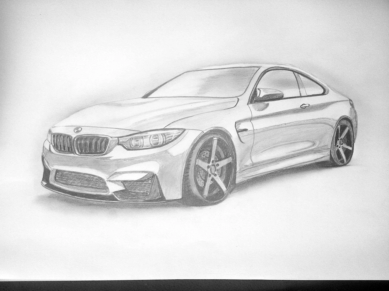 BMW m5 Pencil. Для срисовки