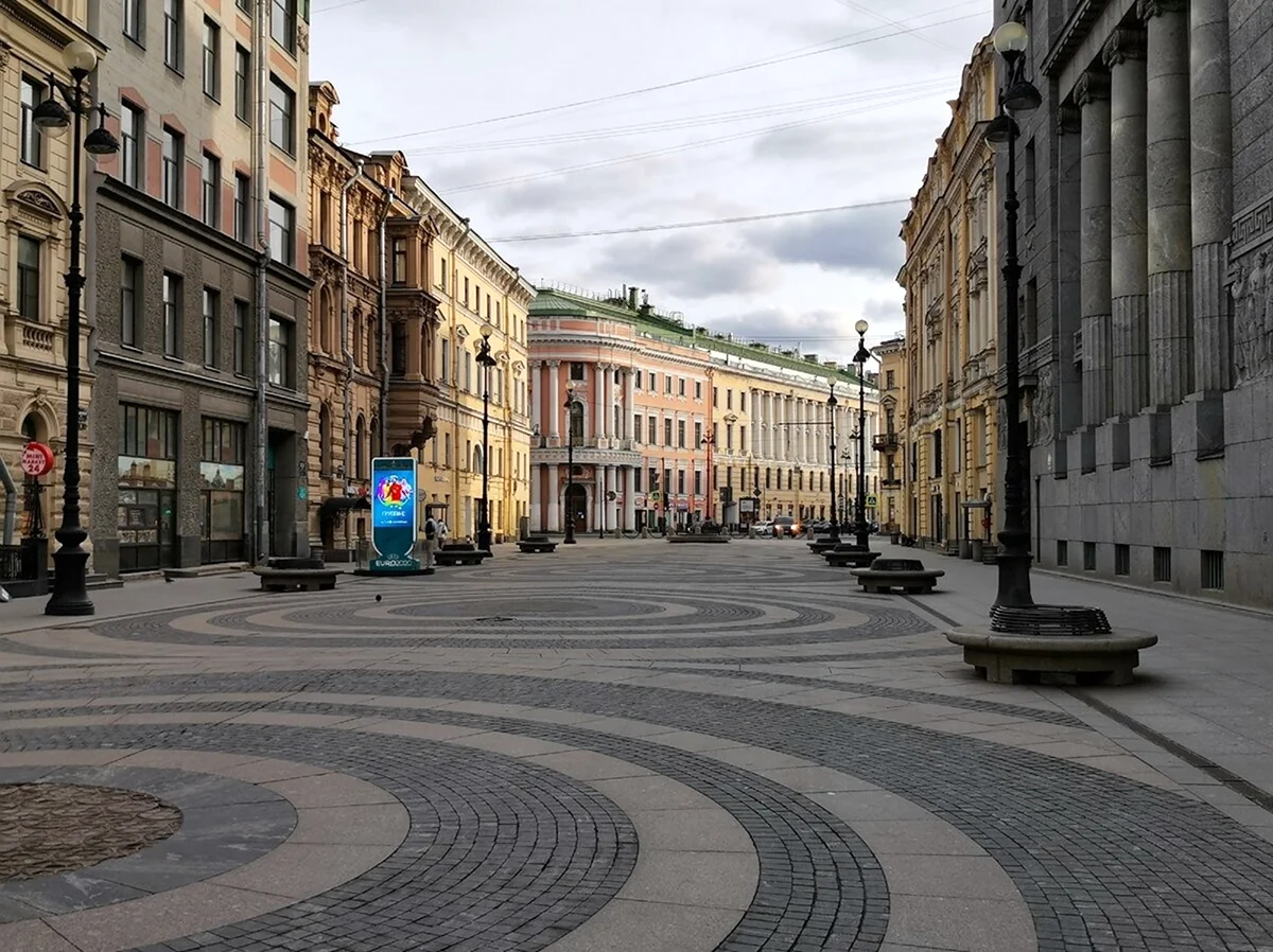 Большая морская улица Санкт-Петербург. Красивая картинка