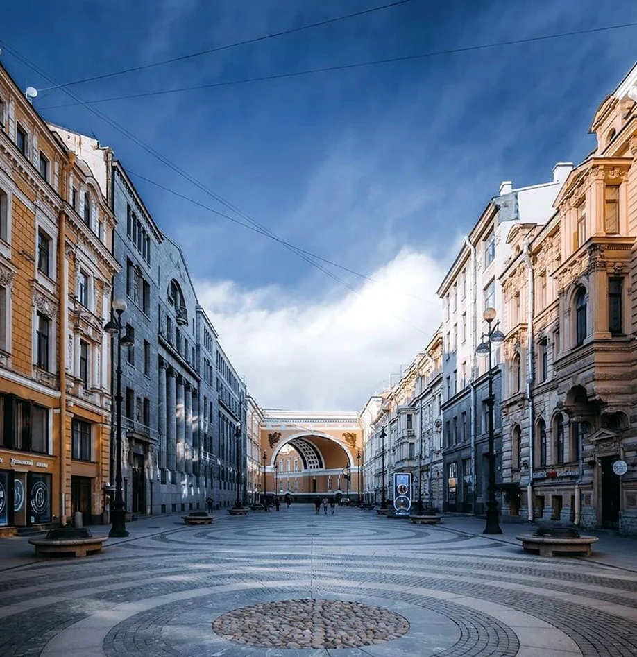 Большая морская улица Санкт-Петербург. Красивая картинка