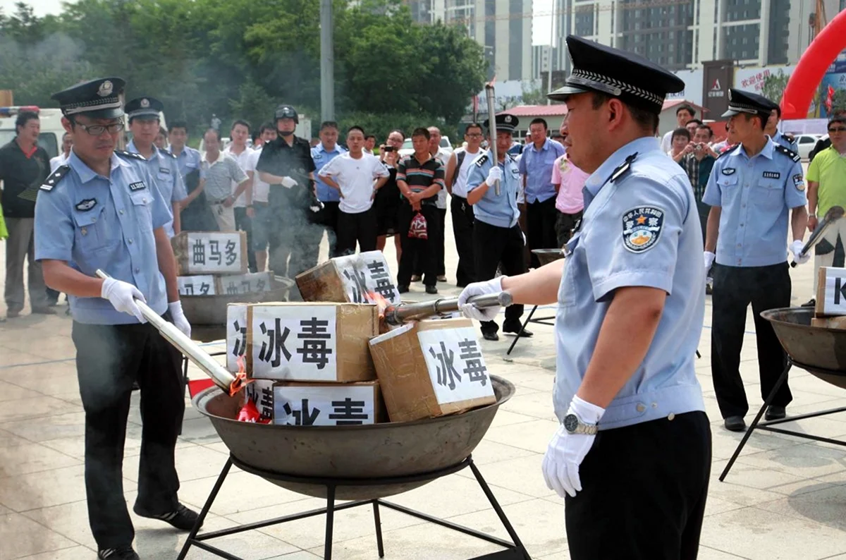 Борьба с преступностью в Китае. Картинка